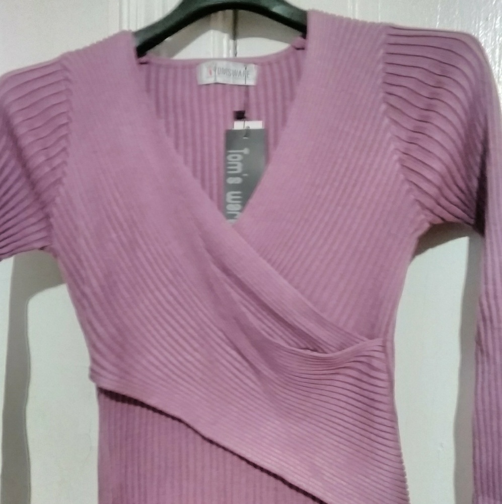 NWT Purple knit TomsWare Dress